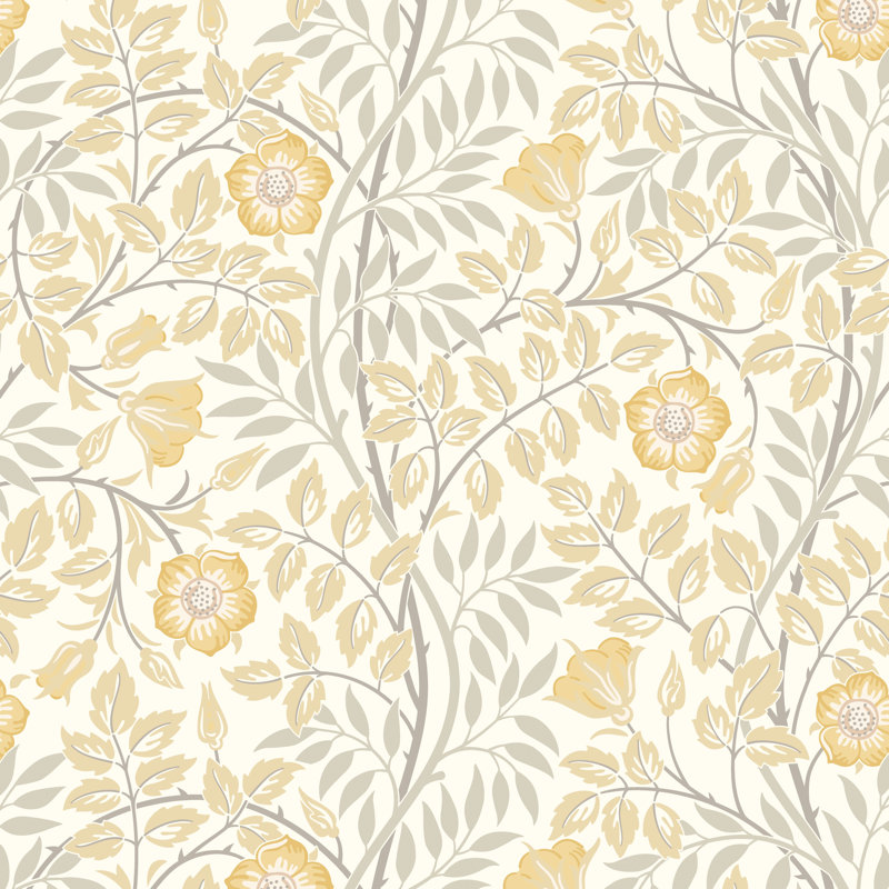 Padstow 10m x 50cm Matte Wallpaper Roll, Warm Natural