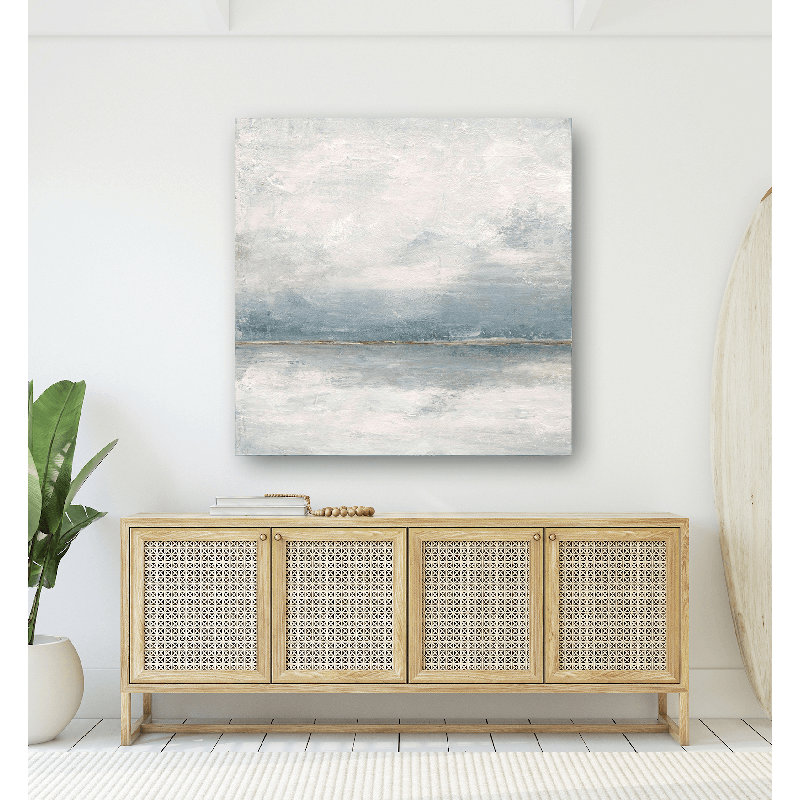 Sultry Breeze - Artist Enhanced Canvas Print, 30" H x 30" W x 1.5" D, Wrapped Canvas