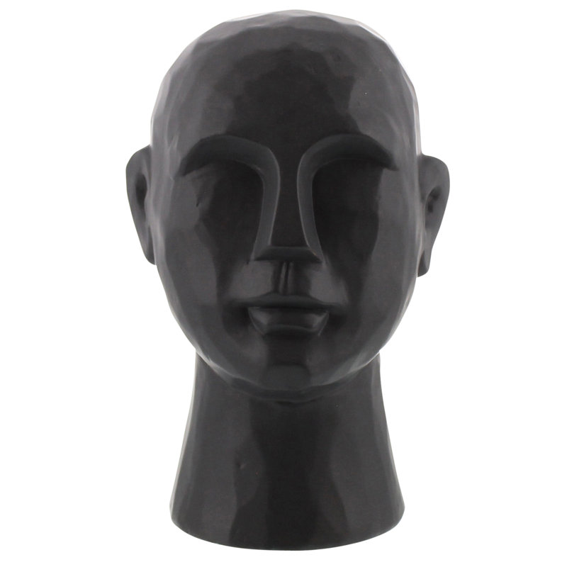 People Figurines & Sculptures, 11" H x 6.5" W x 6" D, Black