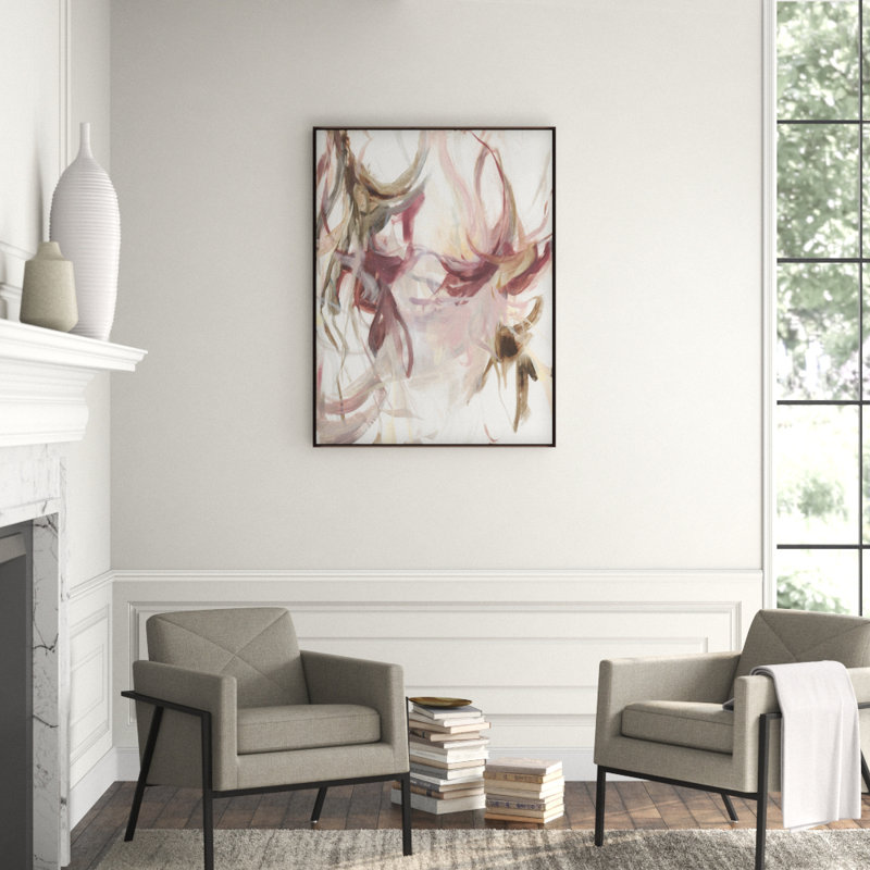 Everlasting I Print by Ann Duffy, Image Brush Gel, 53.5" H x 41.5" W x 1.5" D