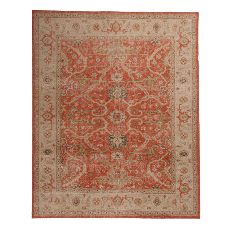 Distressed Homage Hand Knotted Wool Oriental Area Rug, Rectangle 15' x 24'