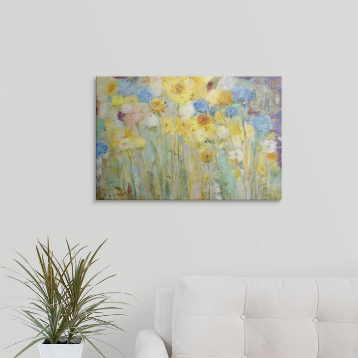 «Darleston Breezy» par Jill Martin, reproduction d'art, H 12 po x l 18 po x P 1,5 po, Toile