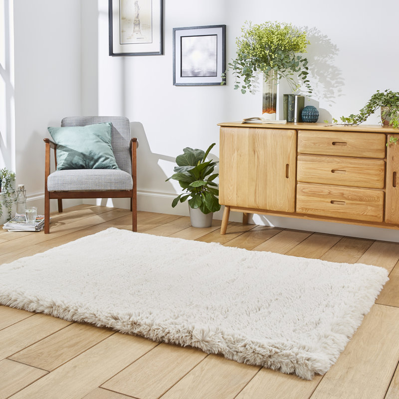 Tamecca area rug Table Tufted Rectangle Beige, Rectangle 120 x 170cm