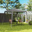 8 Ft. W x 8 Ft. D Steel Soft-top Canopy