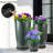 Aldan Set of 3 Green Planters - 24", 21", 10" | Indoor/Outdoor Plastic w/ Drainage & Saucers, Porcelain-Look for Home & Porch-829037771