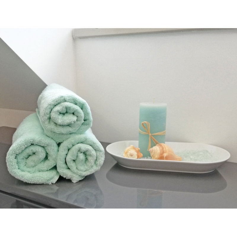 Midweight Hand Towel, Mint