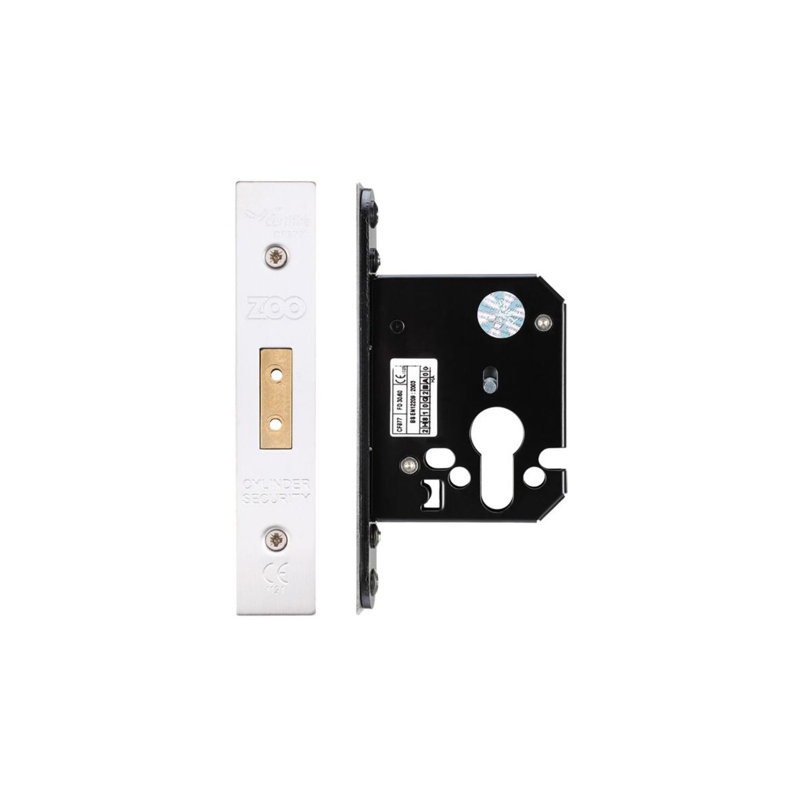 Euro Profile Dead Lock, Stainless Steel