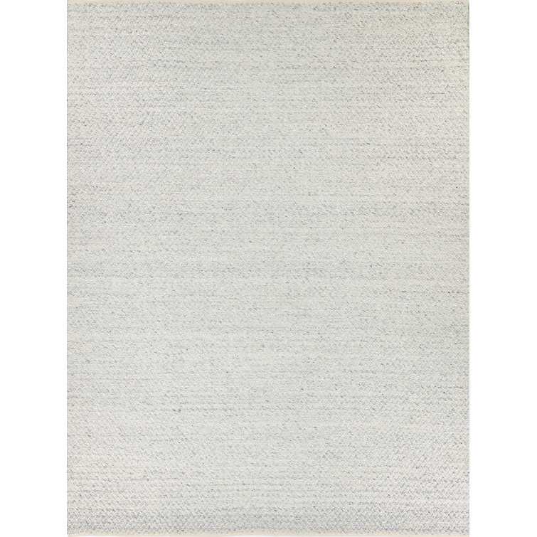 Rialto Chevron Area Rug in Light Gray