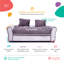 Pablo Orthopedic Polyester Pet Bed-57596950-57596947