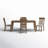 Arbell 4 - Person Four Leg Dining Set