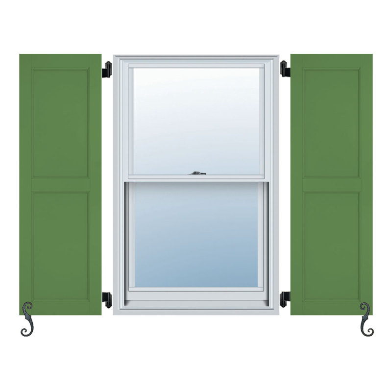 Ensemble de deux panneaux plats Atlantic, Pin, 18 po, 91 po