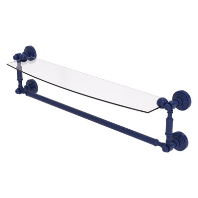 Waverly Place Floating Shelf with Towel Bar