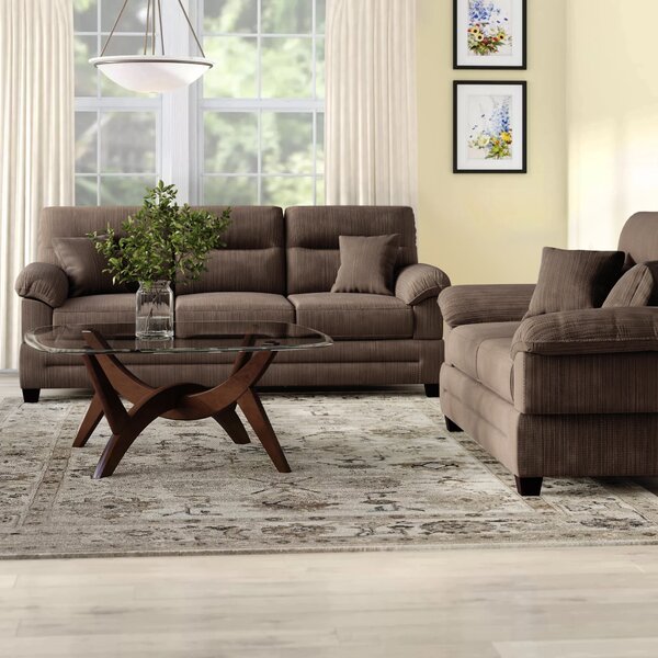 Winston Porter Taplin 2 - Piece Living Room Set & Reviews | Wayfair