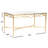 Oxendine Glass Top Coffee Table