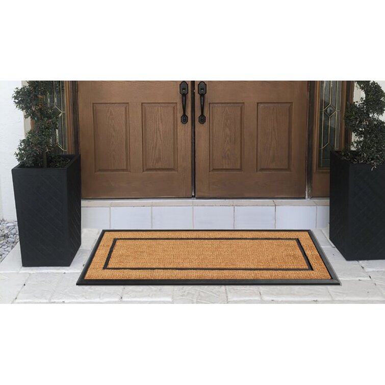 Lassina Non-Slip Door Mat Indoor Outdoor Door Rugs for Entryway 30'' x 17''  Home Entrance Floor Mats