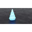 Forest Nano Matte Ice White Plug-In LED Outdoor Table Lamp