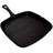 King Kooker Seasoned Cast Iron 9” Square Grill Pan with Handle and Pour Spout
