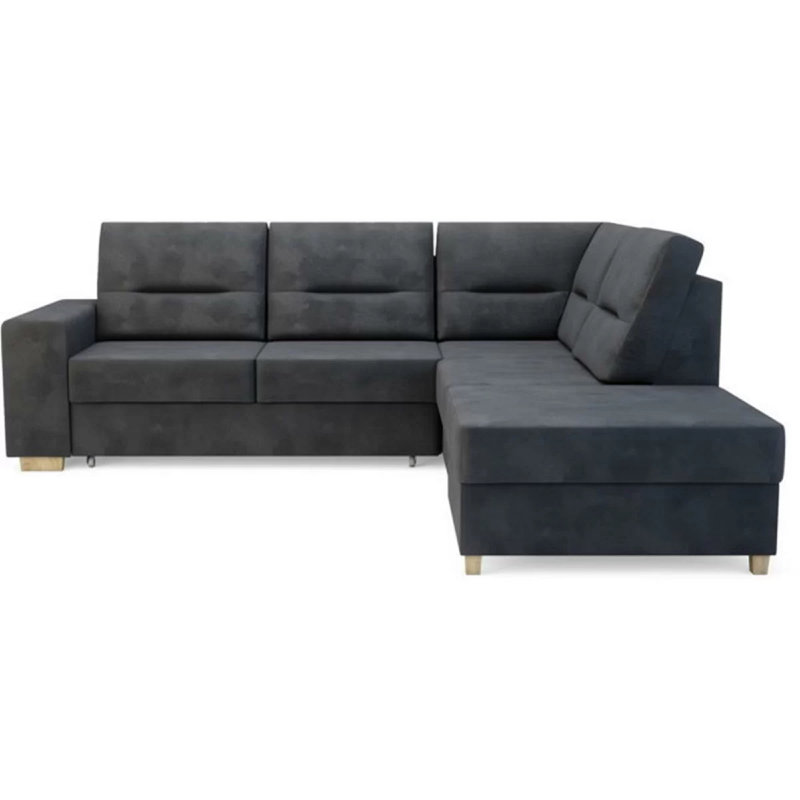 Waldorf 5 Seater Sofa Bed, Grey, Right