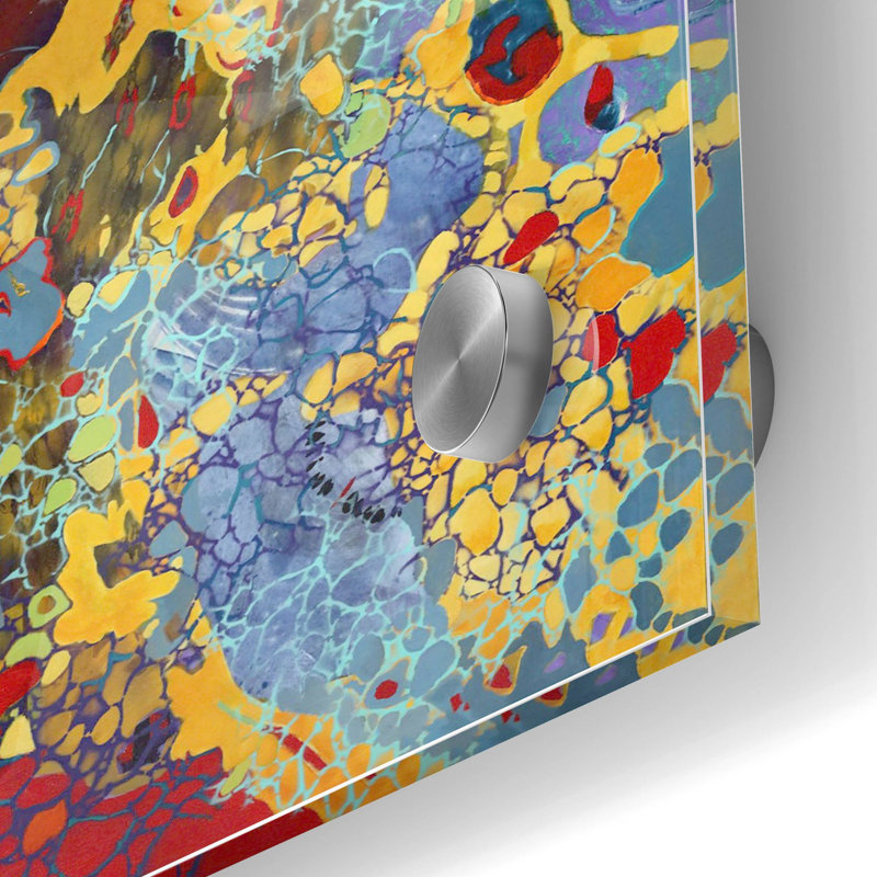 «Broadway Boogie Woogie» par Judith D'Agostino, art mural en verre acrylique, H 36 po x l 24 po x P 0,2 po