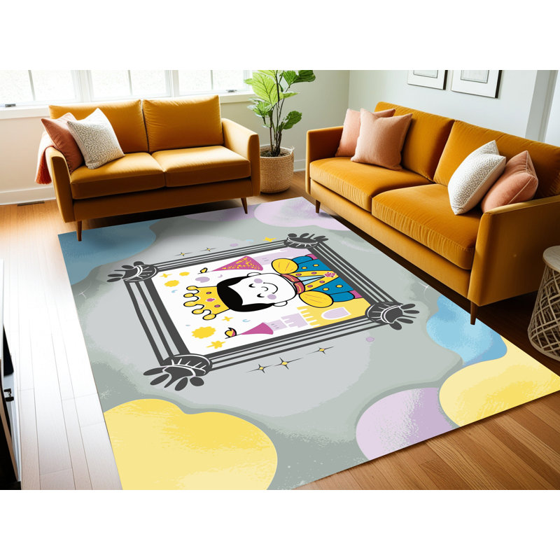 Tapis fantaisie ginza, Rectangle de 5 pi x 8 pi