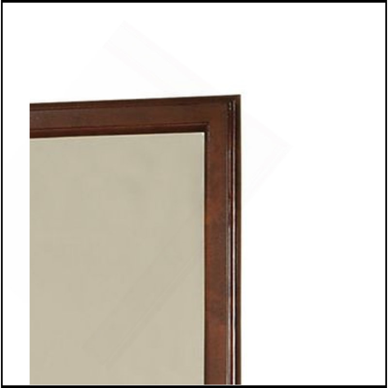 Louis Philippe III Cherry Finish Mirror