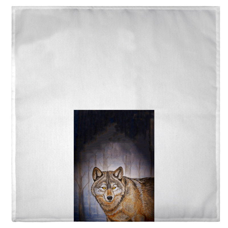 Serviette à main loup Heenan