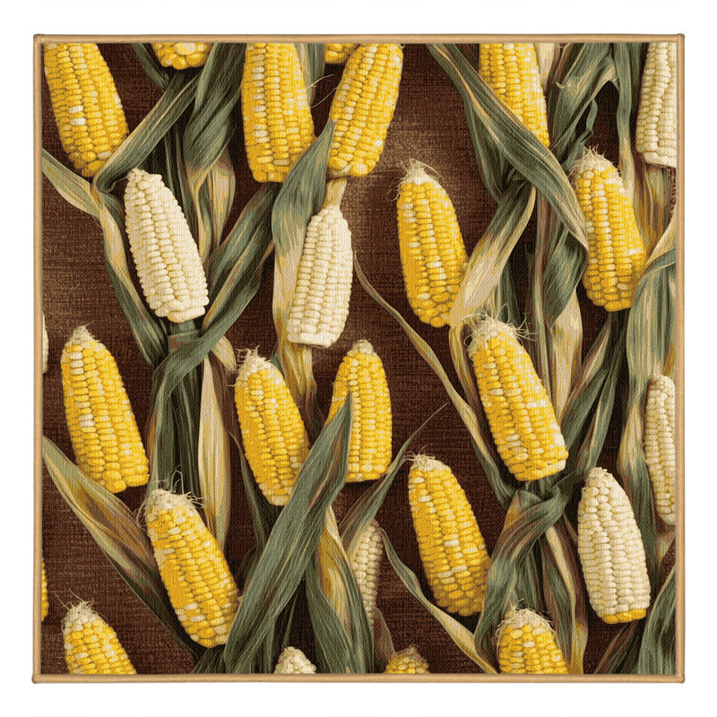  Tapis bicolore lavable Sweet Corn, Rectangulaire 2 pi x 3 pi