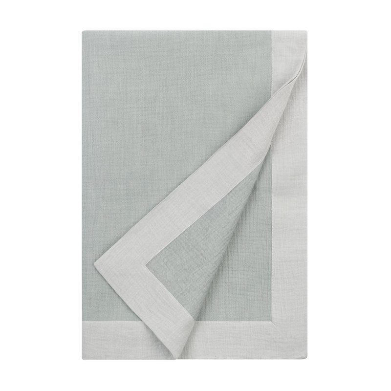 Atacama Cotton Throw, Moss