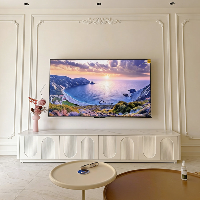 Meuble télé Modern Beige, 86.61