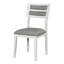 Ensemble de salle à manger 6 pièces de style classique et traditionnel, comprenant une table de salle à manger, 4 chaises rembourrées et un banc-133347600