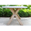 Table de salle à manger d'extérieur Fleur