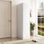 Grande armoire de cuisine, l 15,32 po x l 23,78 po x l 71,43 po, blanc, panneau de particules +, grand rangement visible, armoire moderne avec portes, tablettes et tiroirs - H 71,43 po, rangement pour les collations de fournitures,