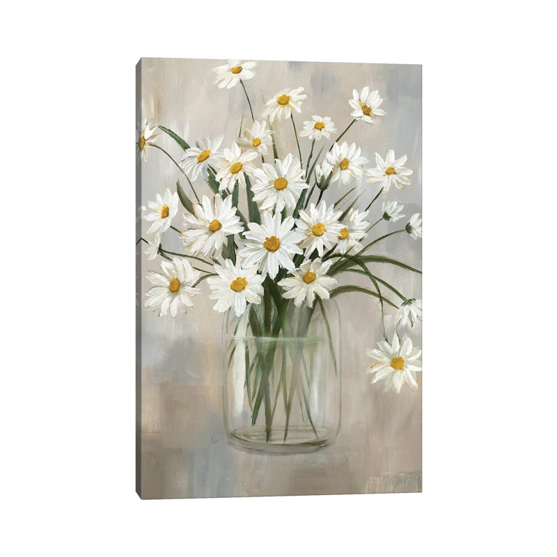 Daisy Cluster- Gallery-Wrapped Canvas Giclée
