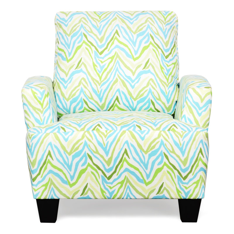 Mullins Upholstered Armchair, Blue