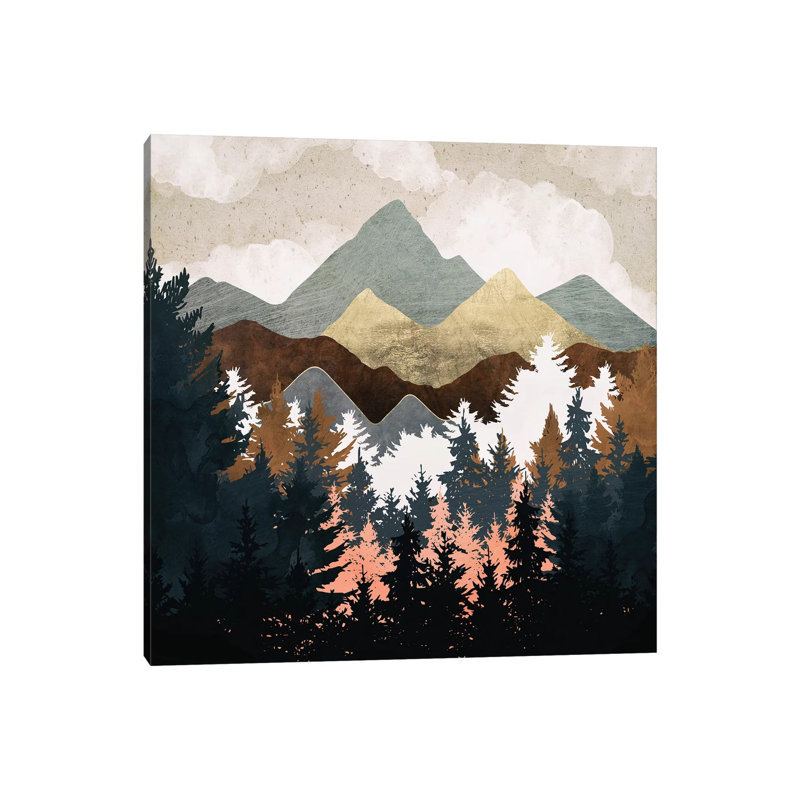 Forest View by SpaceFrog Designs - Wrapped Canvas Giclee Art Print, 45.72 cm H x 45.72 cm W x 1.91 cm D
