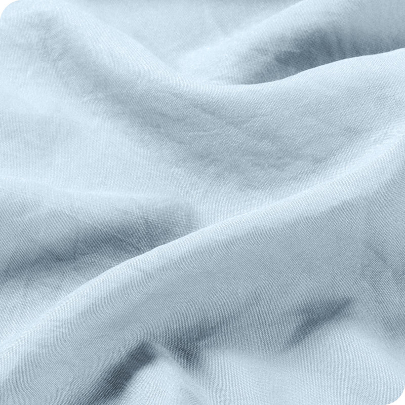 Washed Ultra-soft Microfiber Sheet Set, Twin XL Sheet Set with 1 Pillowcase, Summer Sky