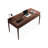 North American walnut desk with drawers