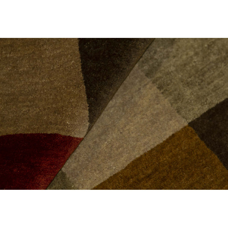 Wool Geometric Area Rug