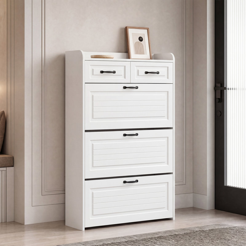 Shoe Storage, White