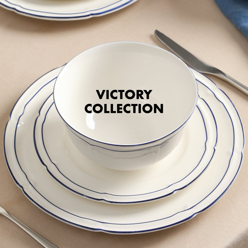 Service de table 24 pièces Emeril Lagasse Victory, Bleu