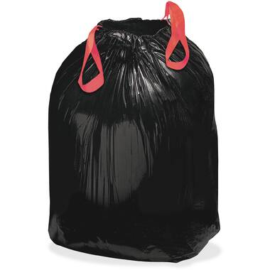 WEBSTER INDUSTRIESHandi 13 Gallons Resin Trash Bags - 100 Count