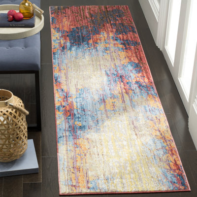 Johnston Abstract Hand Woven Area Rug