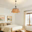 Lustre tambour 8 lumières à 2 niveaux