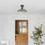 Plafonnier semi-encastré 1 lumière 14 po-1031106464