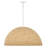 Dalia 3-Light Wooden Bead Dome Convertible Chandelier-1424678934
