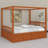 Canopy Bed with Storage Drawers-520123765-520123764