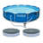 Intex 12'X30" Metal Frame Swimming Pool With Filter Pump & 2 Pool Debris Cover