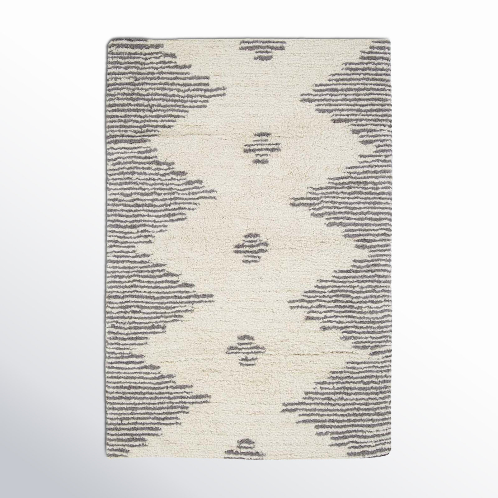 Ladera Cotton Bath Mat, Gray