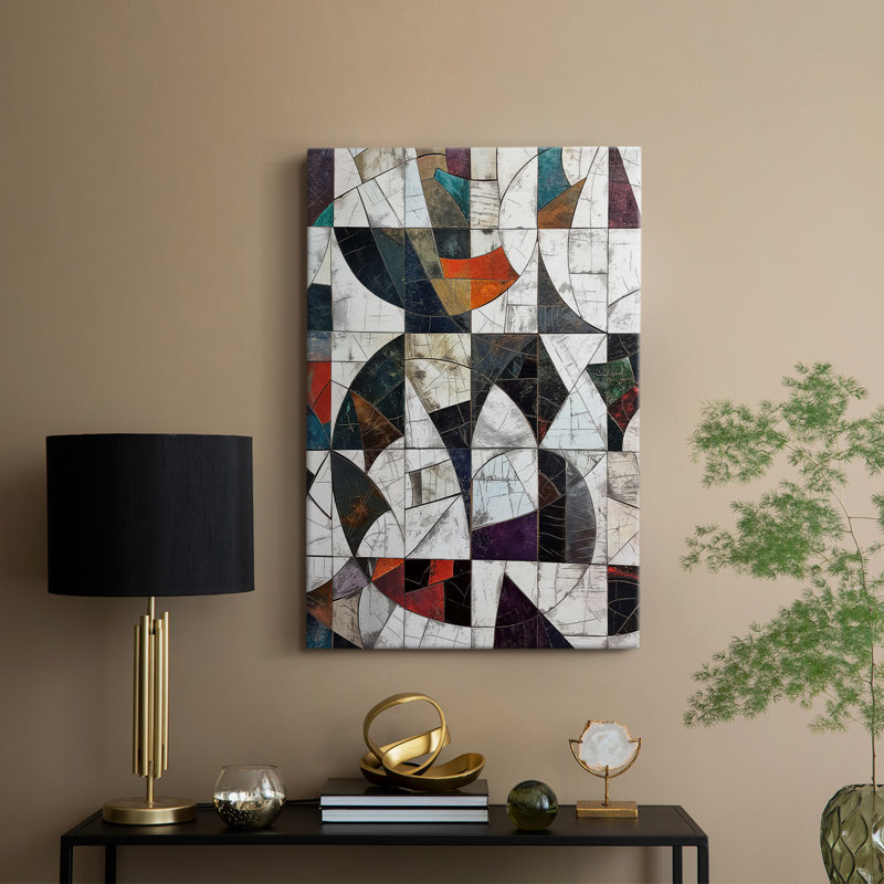 ABSTRACT Series LX III - Gallery Cavas sur mesure, H 48 po x l 32 po