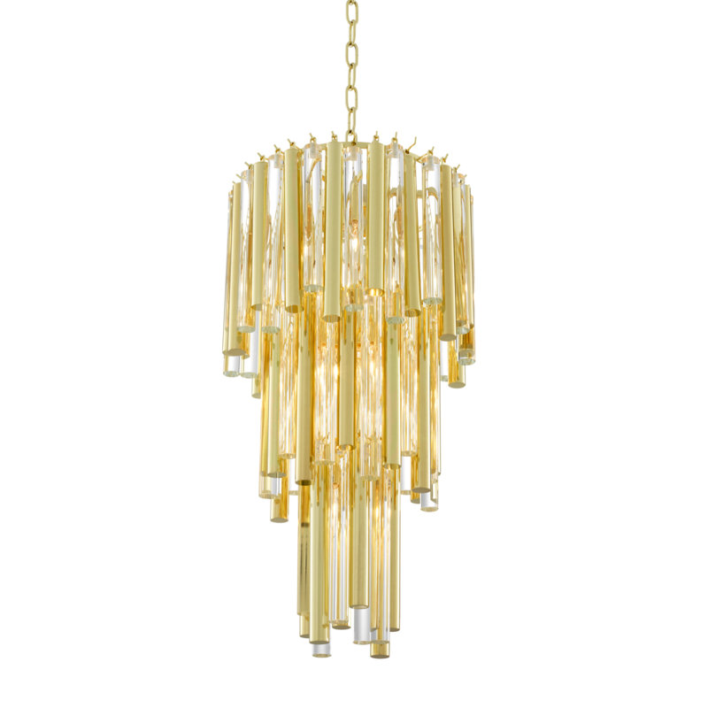 Gigi 7 - Light Chandelier, Gold